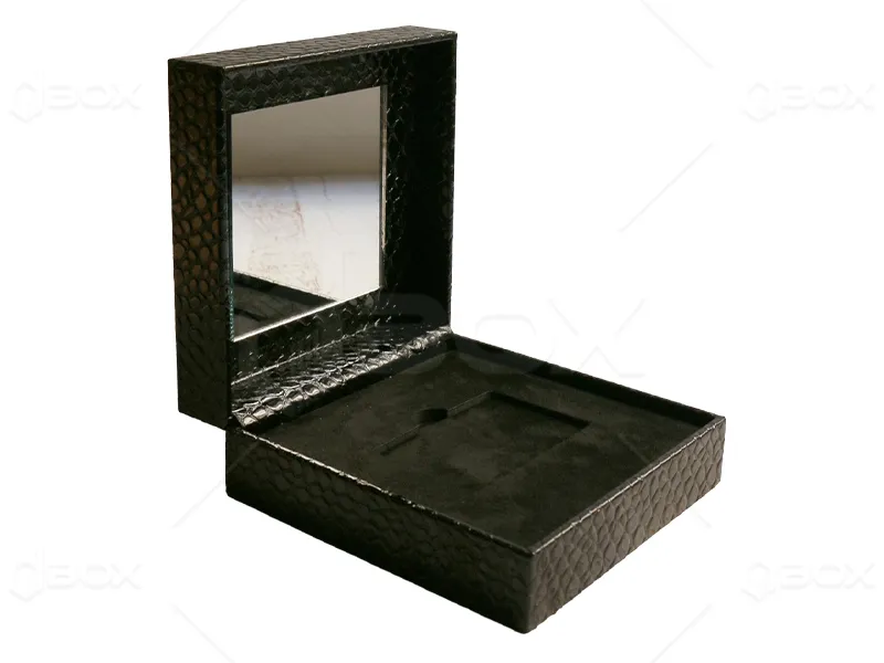 جعبه چوبی با روکش چرمی